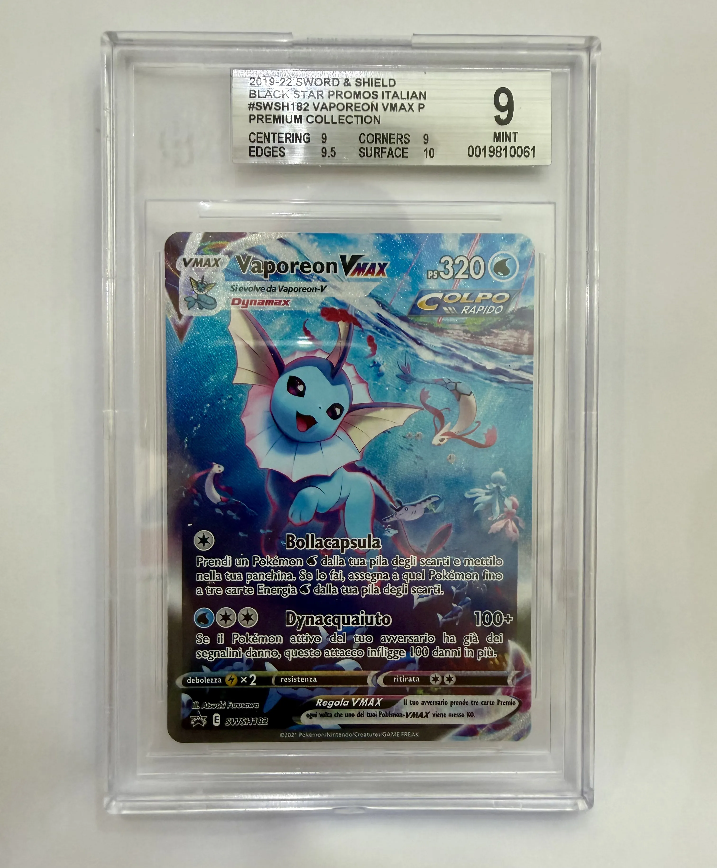 Vaporeon V (SWSH 181) SWSH Black Star Promos