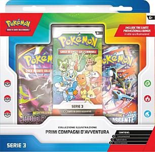 Carte Pokemon - Collezione Illustrazioni Primi Compagni di Avventura Serie 3 ITA
