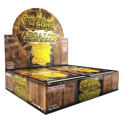 Box Yu-Gi-Oh! - Assalto Quarto di Secolo Display (24 buste) - ITA