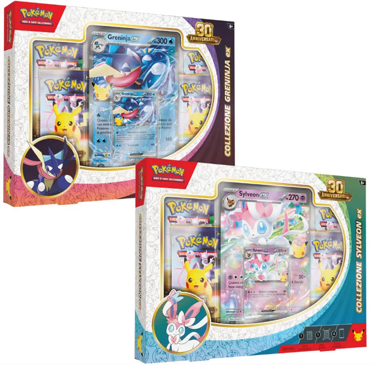 30th anniversario – Collezione Greninja-ex o Sylveon-ex-(ITA) 