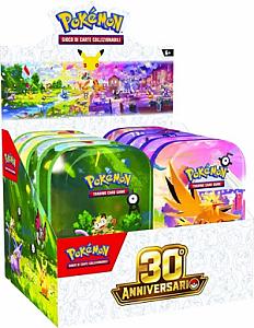 Display sealed ITA Mini TIN 30' Anniversario Pokémon